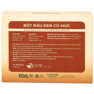 Bột đậu đen cỏ mực nguyên chất Datino 3g hỗ trợ bồi bổ thận (15g)