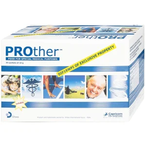 Bột dinh dưỡng y học Prother 10g Biodue Spa điều trị giảm khối lượng cơ do suy dinh dưỡng, lão hóa (30 gói)