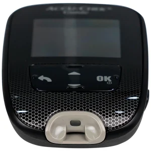 Máy đo đường huyết Accu-Chek Guide đo nhanh chóng chỉ với một nút bấm và an toàn