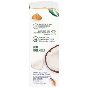 Dầu Dừa Tươi Raw Virgin Coconut Oil Coboté 50ml dưỡng ẩm da, dưỡng tóc, chăm sóc răng miệng