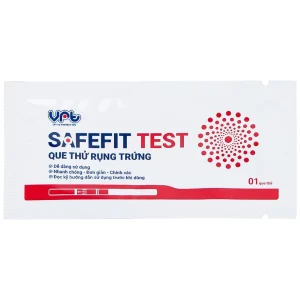 Que thử rụng trứng Safefit Test dùng để xác định ngày rụng trứng (7 que)