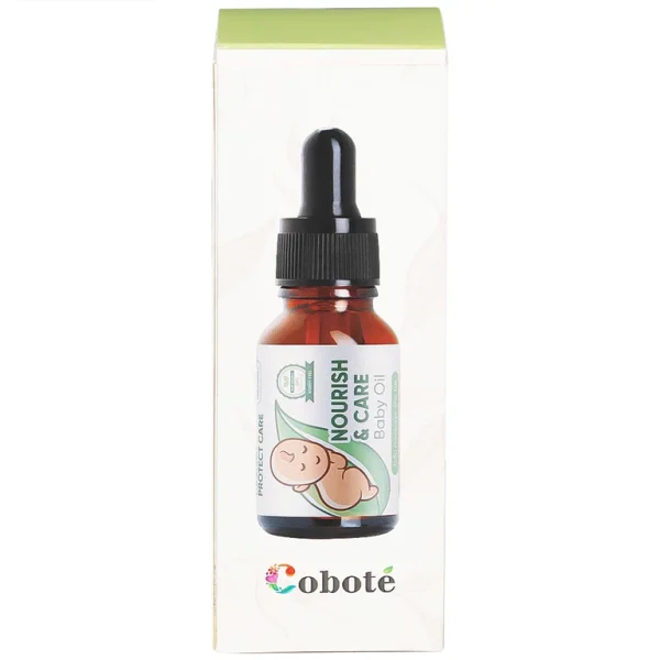 Dầu Massage Cho Bé Nourish & Care Baby Oil Coboté 50ml dưỡng ẩm, dịu vết công trùng cắn, giảm rôm sảy, cứt trâu