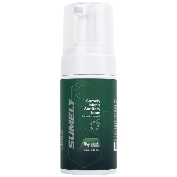 Bọt vệ sinh nam giới Sumely Men's Sanitary Foam giúp làm sạch, khử và ngăn chặn mùi vùng kín (100ml)