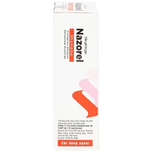 DẦU GỘI TRỊ GÀU NAZOREL SHAMPOO CICLOPIROX OLAMINE 100ML