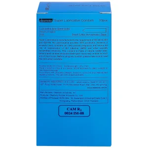 Bao cao su Okamoto Skinless skin super lubricative siêu mỏng, dẻo dai và mềm mại (10 cái)