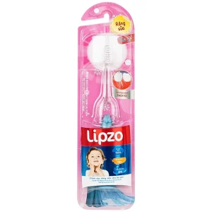 Bàn chải đánh răng Lipzo Kids1 dùng làm sạch răng sữa cho trẻ em từ 1-5 tuổi (1 cây)