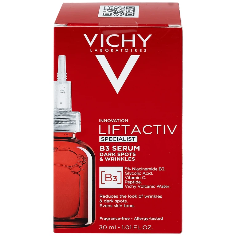 Tinh chất ngăn ngừa thâm nám, đốm nâu Liftactiv Specialist B3 Serum 30ml Vichy