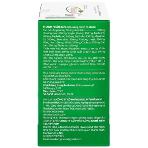 Viên Tuần Hoàn Não Migrin Plus CVI hỗ trợ hoạt huyết, tăng cường tuần hoàn máu não (6 Vỉ x 10 Viên)