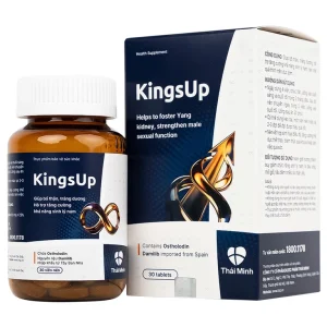 Viên uống KingsUp Thái Minh bổ thận, tráng dương, hỗ trợ tăng cường khả năng sinh lý nam (30 viên)