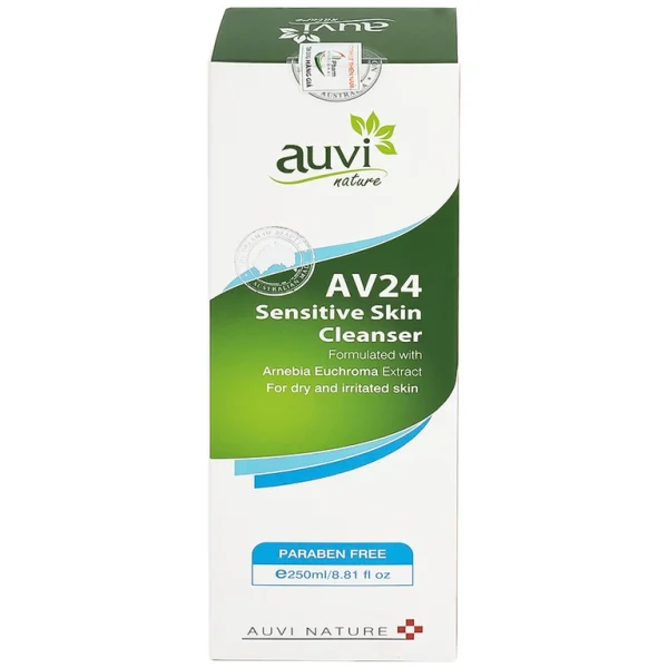 Gel tắm Auvi Nature AV24 Sensitive Skin Cleanser giúp làm sạch da và dưỡng ẩm (250ml)