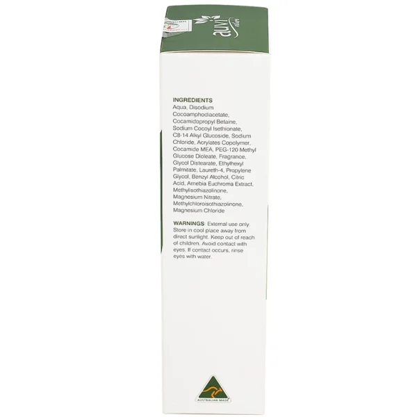 Gel tắm Auvi Nature AV24 Sensitive Skin Cleanser giúp làm sạch da và dưỡng ẩm (250ml)