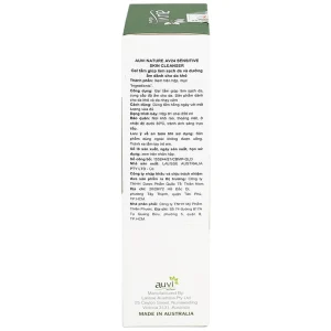 Gel tắm Auvi Nature AV24 Sensitive Skin Cleanser giúp làm sạch da và dưỡng ẩm (250ml)