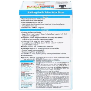 Bộ vệ sinh mũi 1 bình + 30 gói NeilMed Sinus Rinse Kids vệ sinh mũi xoang cho trẻ
