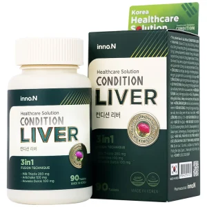 Thực phẩm bảo vệ sức khỏe Condition Liver Kolmar giúp mát gan, bảo vệ gan (90 viên)