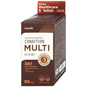 Thực phẩm bảo vệ sức khỏe Condition Multi Kolmar Hỗ trợ tăng cường sức khỏe, giảm mệt mỏi (90viên)