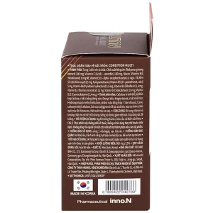 Thực phẩm bảo vệ sức khỏe Condition Multi Kolmar Hỗ trợ tăng cường sức khỏe, giảm mệt mỏi (90viên)