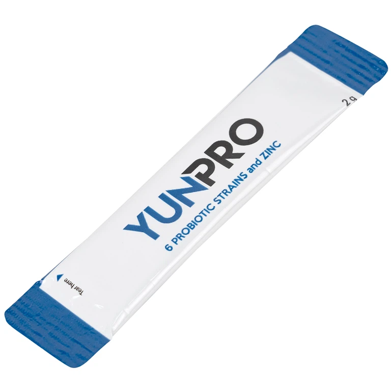 Men vi sinh Yunpro 2g DHG Pharma cân bằng hệ vi sinh đường ruột, giảm rối loạn tiêu hóa (20 gói)