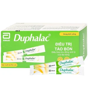 Thuốc Duphalac Abbott điều trị táo bón, điều hòa nhu động sinh lý của đại tràng (20 gói x 15ml)