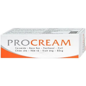 Kem bôi Procream giảm tình trạng chàm sữa, hăm tã, kích ứng, bỏng (30g)