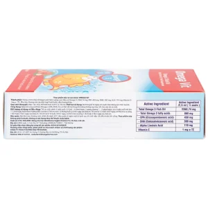 Thực phẩm bảo vệ sức khỏe Omega Vit Botafarma hỗ trợ tăng khả năng chống oxy hóa, tốt cho não bộ và mắt (100ml)