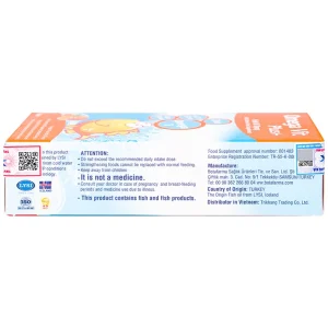 Siro Omega Vit Plus+ Botafarma hỗ trợ tăng khả năng chống oxy hóa, tốt cho não bộ và mắt (100ml)