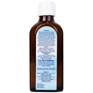 Siro Omega Vit Plus+ Botafarma hỗ trợ tăng khả năng chống oxy hóa, tốt cho não bộ và mắt (100ml)