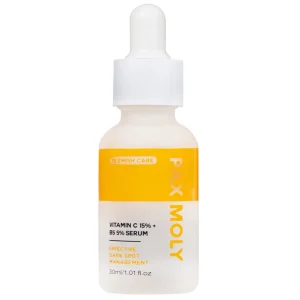 Serum Pax Moly Vitamin C 15% + B5 5% (Orange) giúp dưỡng ẩm, làm sáng da, làm mờ các vết thâm (30ml)