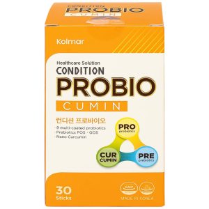 Thực phẩm bảo vệ sức khỏe Condition Probio Cumin bổ sung lợi khuẩn, hỗ trợ tăng cường tiêu hóa (30 gói x 2g)