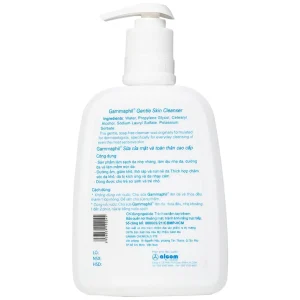 Sữa rửa mặt và toàn thân cao cấp Gammaphil Gentle Skin Cleanser 500ml làm sạch da, dịu nhẹ, dưỡng da