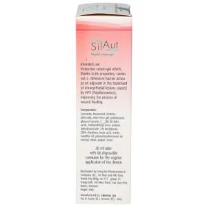 Kem bôi âm đạo Vaginal Cream-gel Silaut 30ml Labomar