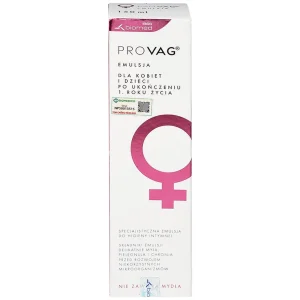 Dung dịch vệ sinh phụ nữ hàng ngày Provag Emulsion 150ml Biomed làm sạch cơ quan sinh dục ngoài