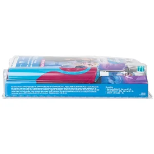 Bàn chải đánh răng trẻ em sạc điện Oral-B Vitality D12 Disney Frozen giúp làm sạch mảng bám trên răng một cách toàn diện