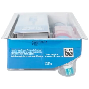 Bàn chải đánh răng trẻ em sạc điện Oral-B Vitality D12 Disney Frozen giúp làm sạch mảng bám trên răng một cách toàn diện