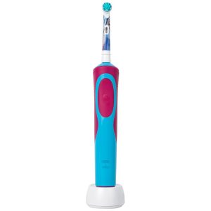 Bàn chải đánh răng trẻ em sạc điện Oral-B Vitality D12 Disney Frozen giúp làm sạch mảng bám trên răng một cách toàn diện