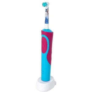 Bàn chải đánh răng trẻ em sạc điện Oral-B Vitality D12 Disney Frozen giúp làm sạch mảng bám trên răng một cách toàn diện