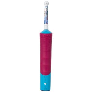 Bàn chải đánh răng trẻ em sạc điện Oral-B Vitality D12 Disney Frozen giúp làm sạch mảng bám trên răng một cách toàn diện