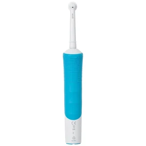 Bàn chải điện Oral-B Vitality Ultrathin D12.513 giúp làm sạch mảng bám trên răng, loại bỏ các vết ố răng