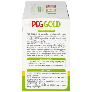 Bột pha uống Peg Gold Medvie Armephaco bổ trợ nhuận tràng (30 gói)