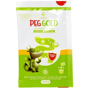 Bột pha uống Peg Gold Medvie Armephaco bổ trợ nhuận tràng (30 gói)