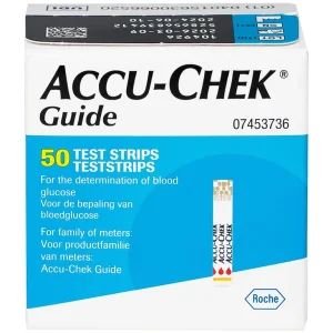 Que thử dùng cho máy đo đường huyết Accu-Chek Guide (50 que)