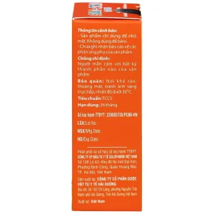 Dung dịch nhỏ mắt Solo-Atro Solopharm kiểm soát cận thị ở trẻ em, làm chậm quá trình tiến triển cận thị (5ml)