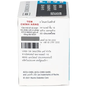 Que thử dùng cho máy đo đường huyết Accu-Chek Guide (50 que)