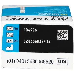 Que thử dùng cho máy đo đường huyết Accu-Chek Guide (50 que)