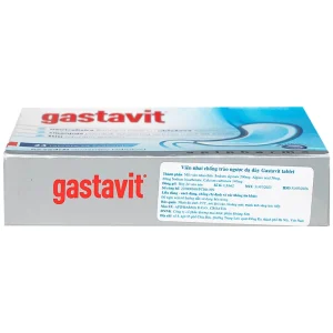 Viên nhai Gastavit Apipharma dùng cho trào ngược dạ dày thực quản (24 viên)