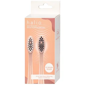 Set 2 đầu bàn chải điện Halio Sonic Whitening Electric Toothbrush - Rose Gold