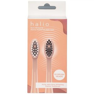 Set 2 đầu bàn chải điện Halio Sonic Whitening Electric Toothbrush - Rose Gold
