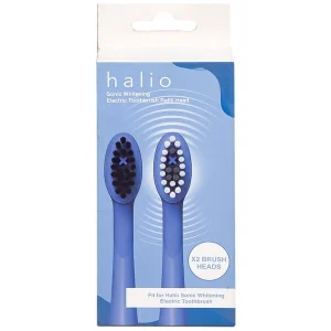 Set 2 Đầu Bàn Chải Điện Halio Sonic Whitening Electric Toothbrush – Periwinkle