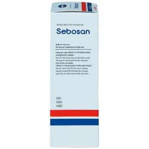 Dung dịch xịt ngoài da Sebosan 100ml Đức Phúc vệ sinh, làm sạch các loại ký sinh trùng khỏi da