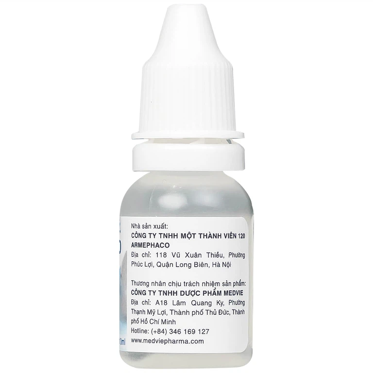 Dung dịch nhỏ mũi Hyagold Drops 10ml Medvie làm sạch mũi