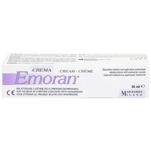 Kem Emoran Mar-Farma làm giảm các triệu chứng của bệnh trĩ, hỗ trợ làm dịu cơn ngứa và rát (30ml)